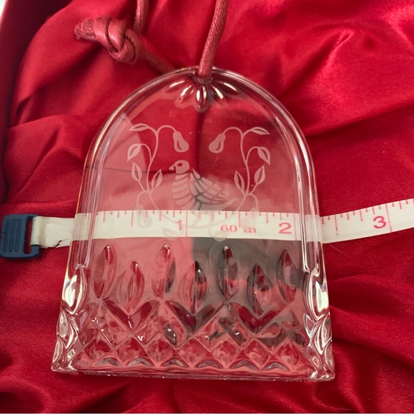 NEW Waterford Lismore Crystal 12 Days Of Christmas Partridge Pear Tree Ornament - Picture 16 of 17